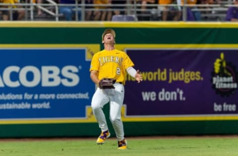 Daniel Cabrera makes a catch.