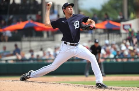 Alex Faedo throws a pitch. Kim Klement-USA TODAY Sports