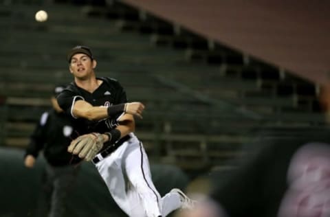 Third baseman Gage Workman.