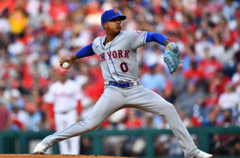 Marcus Stroman throws a pitch against the Philadelphia Phillies. Kyle Ross-USA TODAY Sports