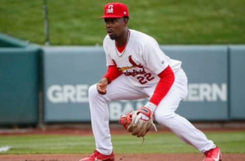 Jordan Walker, of the Springfield Cardinals, during opening day at Hammons Field on Friday, April 8, 2022.