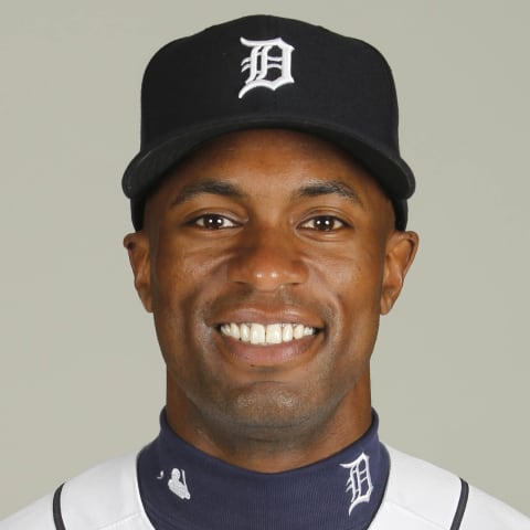 The D on Austin Jackson’s Tigers cap also stood for Defense. (Photo: Kim Klement-USA TODAY Sports)