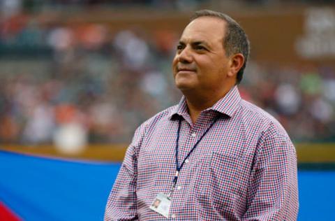 Aug 8, 2015; Detroit, MI, USA; Detroit Tigers executive vice president and general manager Al Avila before the game against the Boston Red Sox at Comerica Park. Mandatory Credit: Rick Osentoski-USA TODAY Sports