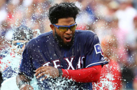 ARLINGTON, TEXAS – SEPTEMBER 29: Elvis Andrus #1 of the Texas Rangers at Globe Life Park in Arlington on September 29, 2019 in Arlington, Texas. (Photo by Ronald Martinez/Getty Images)