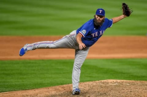 Texas Rangers ace Lance Lynn has the potential to be one of the most valuable players at the MLB Trade Deadline (Photo by Dustin Bradford/Getty Images)