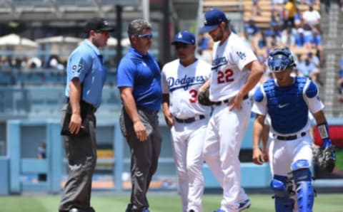 LOS ANGELES, CA – JULY 23: Clayton Kershaw