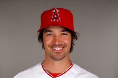 TEMPE, AZ – FEBRUARY 26: C.J. Wilson #33 of the Los Angeles Angels poses during a spring training photo day on February 26, 2016 in Tempe, Arizona. (Photo by Jamie Squire/Getty Images)