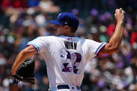 Texas Rangers Cole Winn