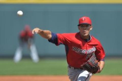 Mar 13, 2015; Bradenton, FL, USA; The Minnesota Twins offseason isn’t only about signing people. Jose Berrios and others have received Spring Training invites. Mandatory Credit: Tommy Gilligan-USA TODAY Sports