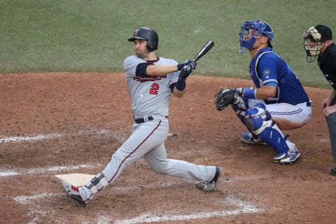 Minnesota Twins’ Brian Dozier (Photo by Tom Szczerbowski/Getty Images)