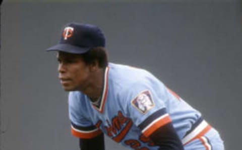 Minnesota Twins’ Rod Carew (Photo by Focus on Sport/Getty Images)