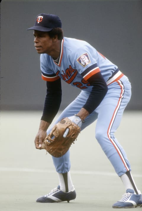 Rod Carew of the Minnesota Twins (Photo by Focus on Sport/Getty Images)