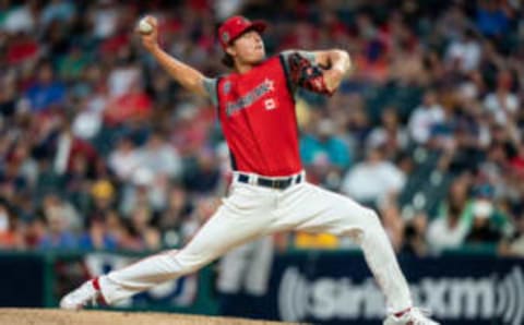 Minnesota Twins’ Jordan Balazovic (Photo by Brace Hemmelgarn/Minnesota Twins/Getty Images)