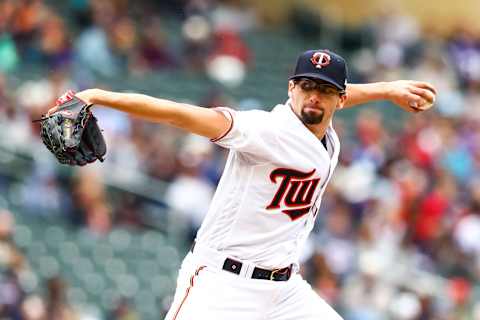 MINNEAPOLIS, MINNESOTA – SEPTEMBER 08: Devin Smeltzer #31 of the Minnesota Twins delivers a pitch in the fifth inning against the Cleveland Indians during the game at Target Field on September 08, 2019 in Minneapolis, Minnesota. (Photo by David Berding/Getty Images)