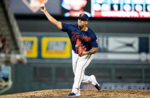 Fernando Romero of the Minnesota Twins (Photo by Brace Hemmelgarn/Minnesota Twins/Getty Images)