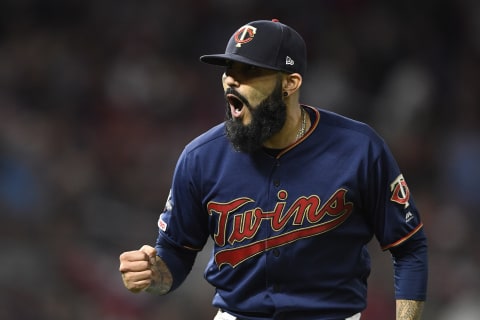 Minnesota Twins’ Sergio Romo (Photo by Hannah Foslien/Getty Images)