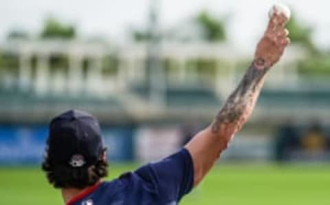 Minnesota Twins’ Dakota Chalmers (Photo by Brace Hemmelgarn/Minnesota Twins/Getty Images)