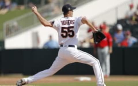 Minnesota Twins’ Taylor Rogers (Photo by Michael Reaves/Getty Images)