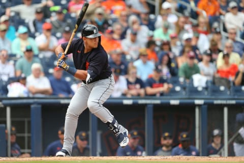 Miguel Cabrera #24 of the Detroit Tigers (Photo by Rich Schultz/Getty Images)