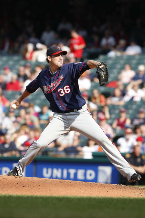 Minnesota Twins’ Joe Nathan (Photo by David Maxwell/Getty Images)