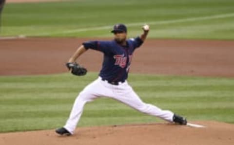 Francisco Liriano of the Minnesota Twins (Photo by Brace Hemmelgarn/Minnesota Twins/Getty Images)