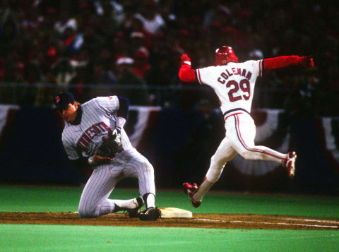 Minnesota Twins first baseman Kent Hrbek (Photo by Ron Vesely/MLB Photos via Getty Images)