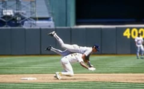 Minnesota Twins’ Greg Gagne (Mandatory Credit: Otto Greule Jr. /Allsport)