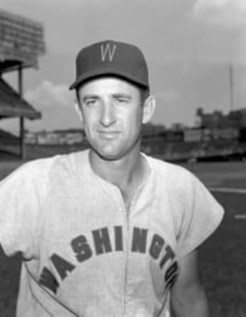 Washington Senators’ Mickey Vernon (Photo by Kidwiler Collection/Diamond Images/Getty Images)