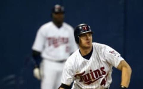 Minnesota Twins’ Corey Koskie (Photo credit should read TIMOTHY A. CLARY/AFP via Getty Images)