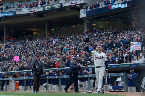 Minnesota’ Twins’ Joe Mauer #7 (Photo by Hannah Foslien/Getty Images)