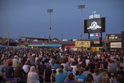 A crowded festival at CHS Field, home of the St. Paul Saints (Photo by: Adam Bettcher/Getty Images)