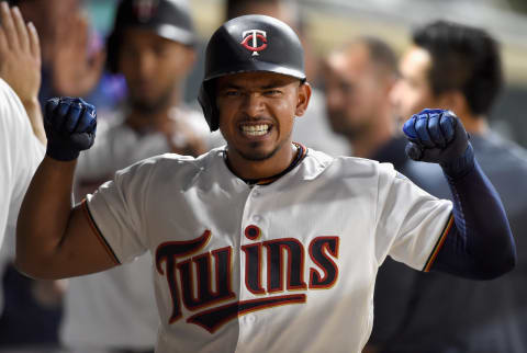 MINNEAPOLIS, MN – APRIL 30: Eduardo Escobar #5 of the Minnesota Twins celebrates a two-run home run against the Toronto Blue Jays during the fifth inning of the game on April 30, 2018 at Target Field in Minneapolis, Minnesota. The Blue Jays defeated the Twins 7-5. (Photo by Hannah Foslien/Getty Images)