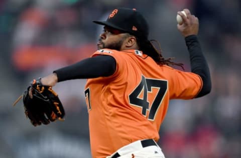 SAN FRANCISCO, CA – SEPTEMBER 01: Johnny Cueto