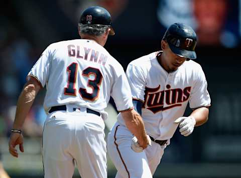 MINNEAPOLIS, MN – JUNE 15: Third base coach Gene Glynn