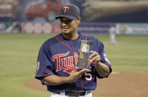 MINNEAPOLIS, MN – APRIL 14: Johan Santana