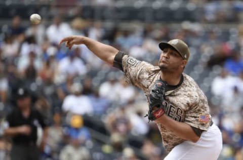 SAN DIEGO, CA – SEPTEMBER 3 : Jhoulys Chacin