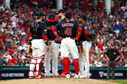 CLEVELAND, OH – OCTOBER 06: Corey Kluber