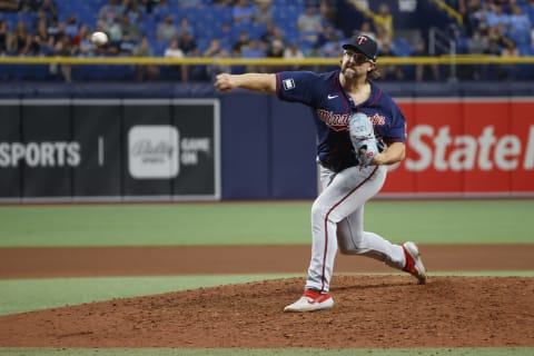 Minnesota Twins pitcher Randy Dobnak throws a pitch. (Kim Klement-USA TODAY Sports)