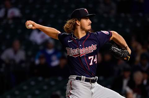 Minnesota Twins starting pitcher Joe Ryan throws against the Chicago Cubs. (David Banks-USA TODAY Sports)