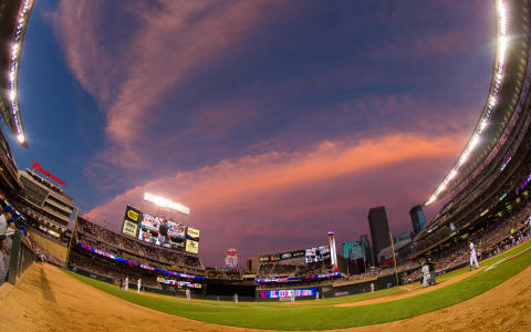 Jun 9, 2015; Minneapolis, MN, USA; A general view of Target Field in the seventh inning during the game between the Minnesota Twins and the Kansas City Royals at Target Field. The Royals won 2-0. Mandatory Credit: Brad Rempel-USA TODAY Sports