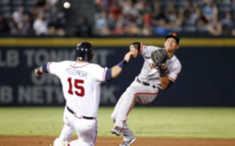 MLB: San Francisco Giants at Atlanta Braves