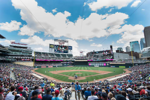 Jul 2, 2016; Minneapolis, MN, USA; A general view at Target Field between the Minnesota Twins and the Texas Rangers. Mandatory Credit: Jeffrey Becker-USA TODAY Sports