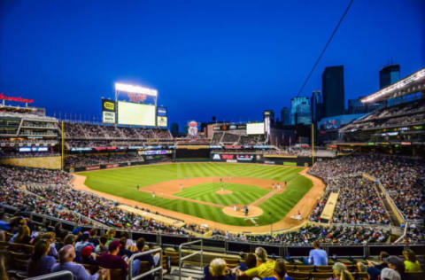 Sep 2, 2016; Minneapolis, MN, USA; A general view at Target Field during the third inning between the Minnesota Twins and the Chicago White Sox. Mandatory Credit: Jeffrey Becker-USA TODAY Sports