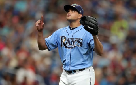 Yonny Chirinos (Photo by Mike Carlson/Getty Images)