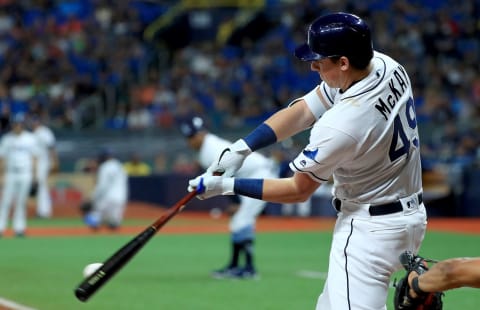 Brendan McKay of the Tampa Bay Rays.  (Photo by Mike Ehrmann/Getty Images)