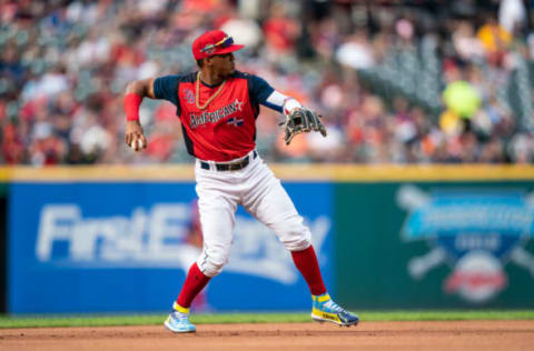 Wander Franco (Photo by Brace Hemmelgarn/Minnesota Twins/Getty Images)