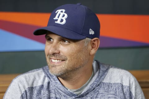 Tampa Bay Rays manager, Kevin Cash (Photo by Tim Warner/Getty Images)