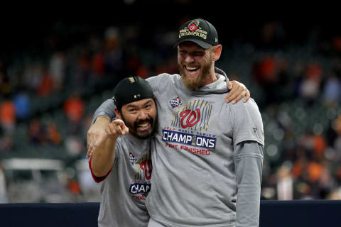 Stephen Strasburg (Photo by Elsa/Getty Images)