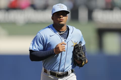 Wander Franco, Tampa Bay Rays (Photo by Michael Reaves/Getty Images)