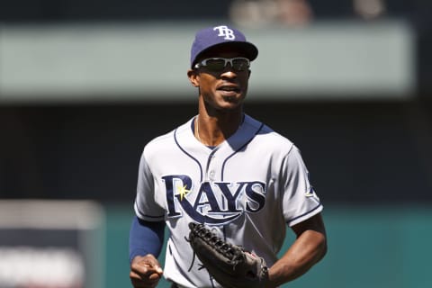 B.J. Upton of the Tampa Bay Rays (Photo by Jason O. Watson/Getty Images)